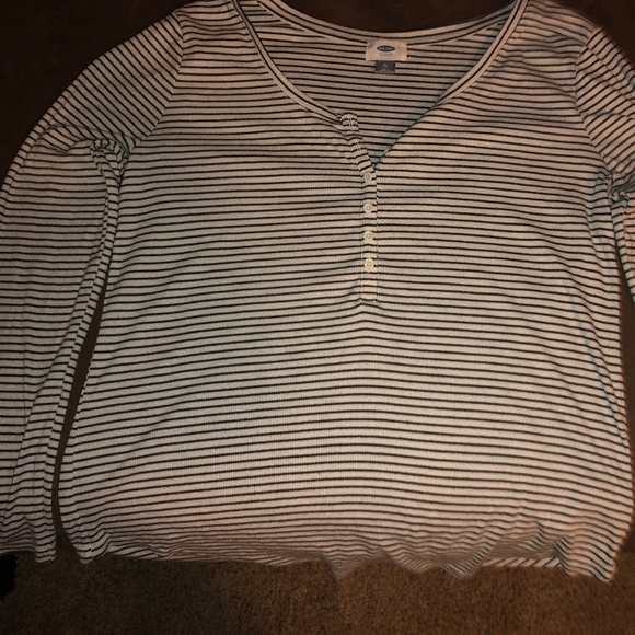Striped Long Sleeve Shirt - Picture 1 of 3
